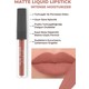 Seçili Renk Tonu 502 Peachy Nude Mat Bitişli Likit Ruj - 8 Saate Kadar Kalıcı Etki - Matte Liquid Lipstick