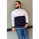 Seçili Renk Krem - Lacivert
