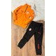  Renk Black-Fizzy Orange