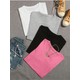  Renk Beyaz - Gri -Siyah - Pembe