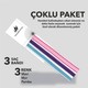 Renk Mavi - Mor - Pembe