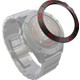  Renk Black Ring Red Letter