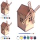 Seçili Renk Ahşap Desenli