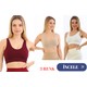 Seçili Renk Bordo - Bej - Beyaz