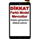 Seçili Renk Siyah