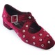  Renk Bordo Desenli