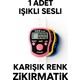 Seçili Renk Çok Renkli