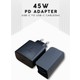 Seçili Renk 45W + USB-C Cable
