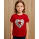  Renk Kırmızı Kalpli