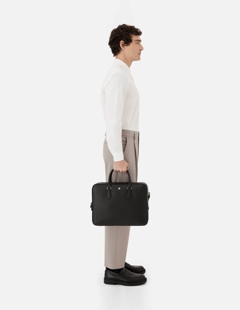 Montblanc Sartorial Büyük Belge Çantası 130270 görsel 4
