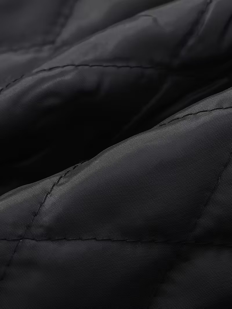 Mero Life Erkek Siyah Dar Kesim Uzun Yün Karışımlı Kaşe Palto %80 Polyester %20 Pamuk Kalın Yapı görsel 5