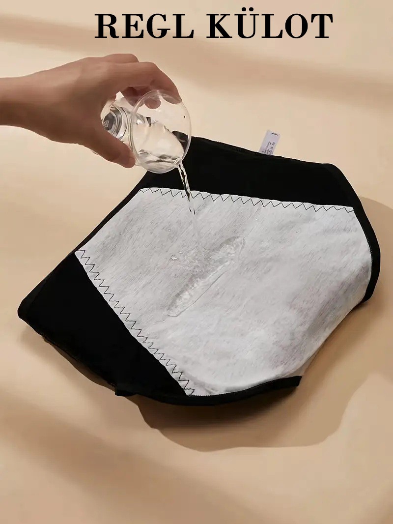 Sauna Suit Süper Emici Ultra Hijyenik Regl Külodu , Gece Gündüz Gün Boyu Etkili Sızdırmaz Adet Külodu görsel 5