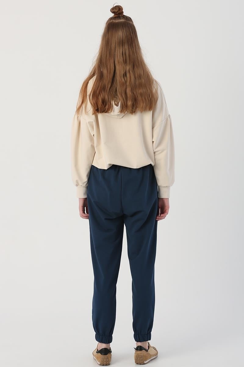 ALLDAY Koyu Indigo-Jogger Eşofman Altı görsel 4