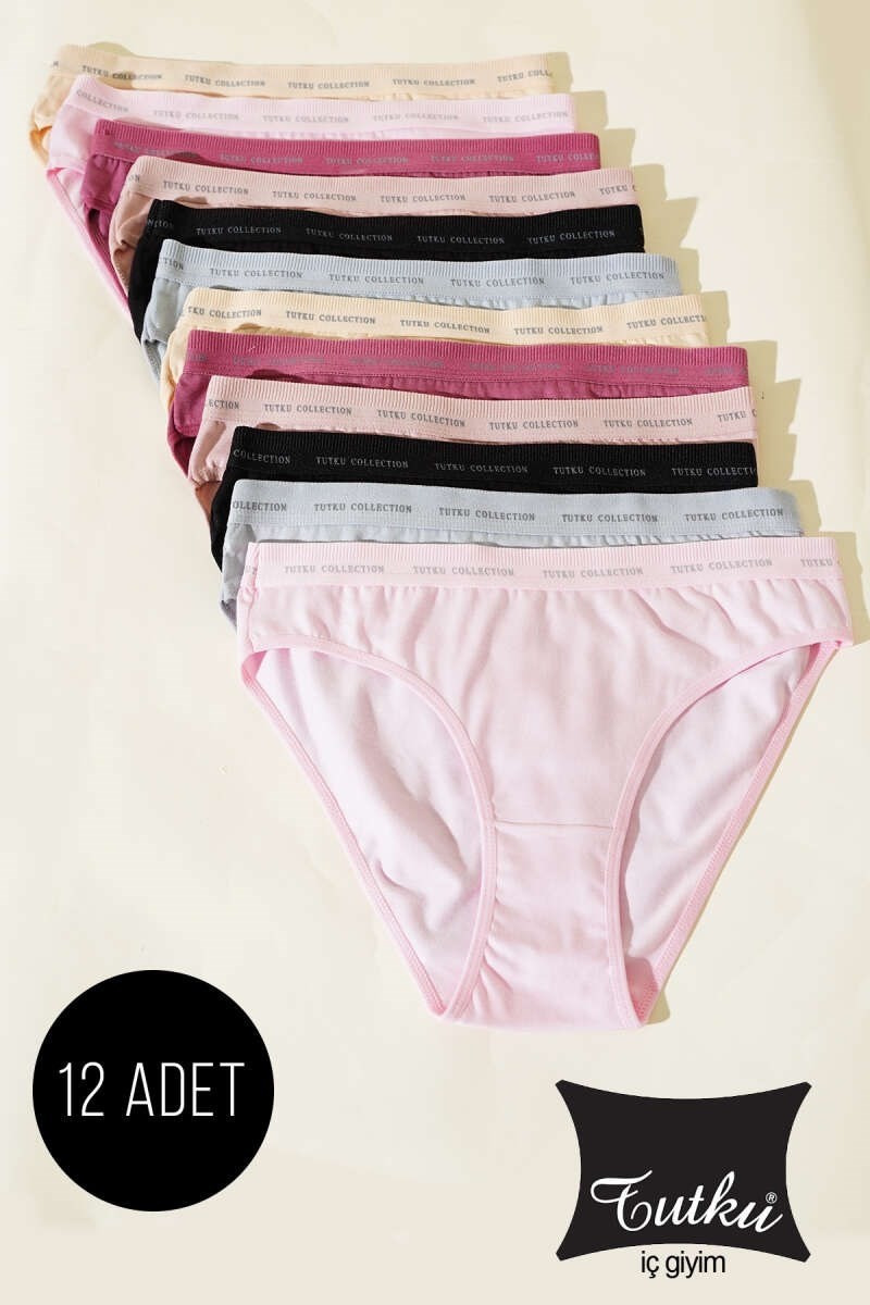 Tutku 12' Li Bayan Perla Bikini Külot Kombin 0599