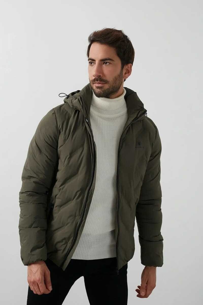 Lumberjack 3W Ml Henry Coat 2Sn17 3Pr Erkek Haki Mont 101398633 görsel 4