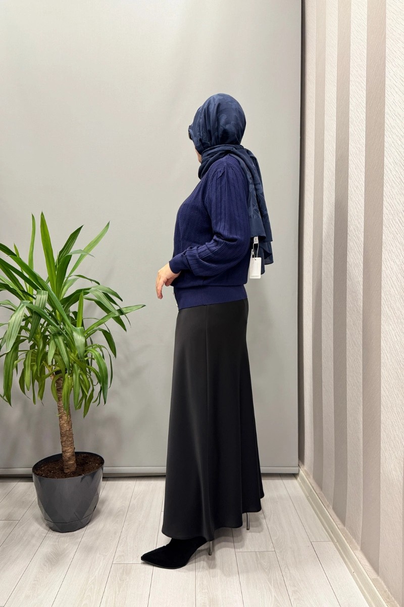 Ghisa Hırka Lacivert 26KOBHRK1863 görsel 2