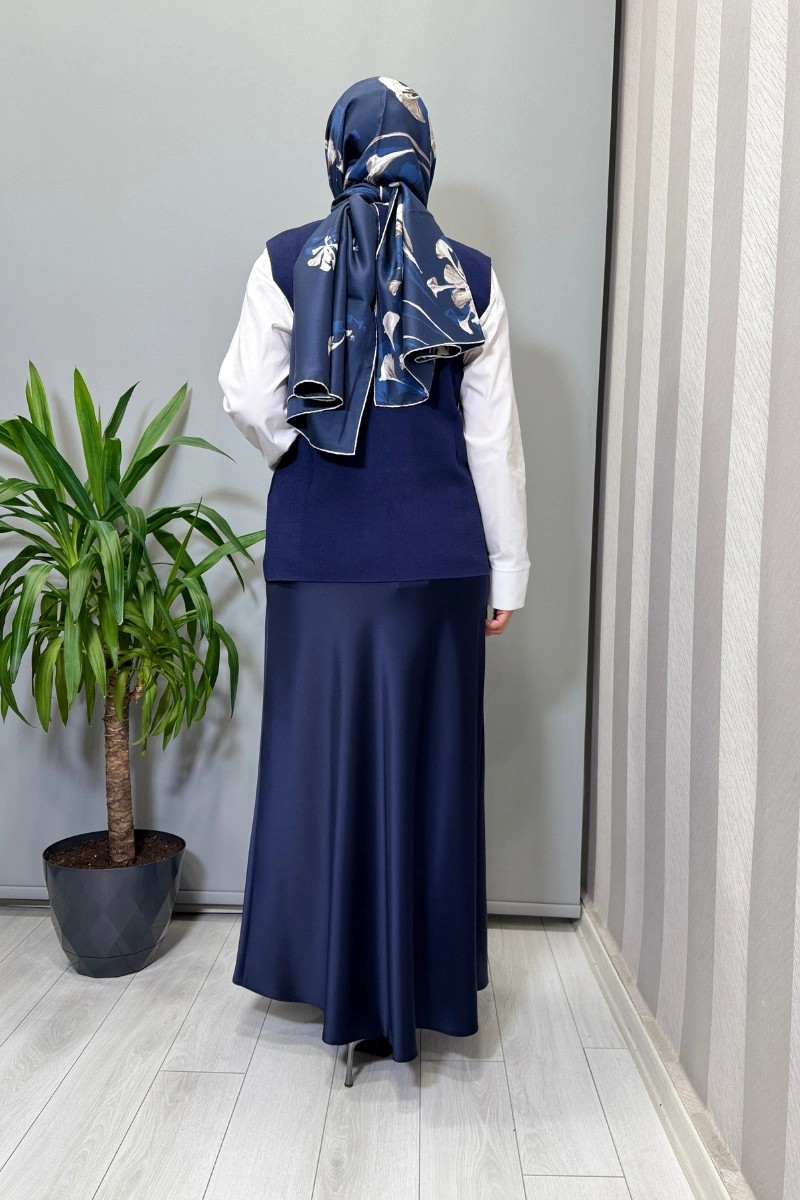 Ghisa Yelek Lacivert 26KOBYLK3292 görsel 4