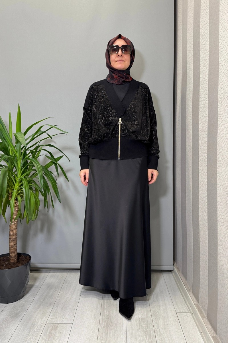 Ghisa Hırka Siyah 26KÖRHRK3353