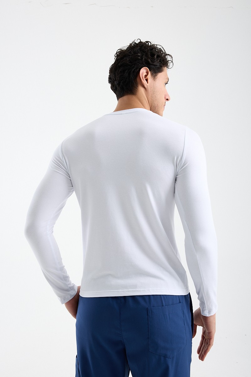CAREX Doktor Üniforması Için Uzun Kollu Iç Body, Terletmeyen Medikal Içlik | Carex görsel 2