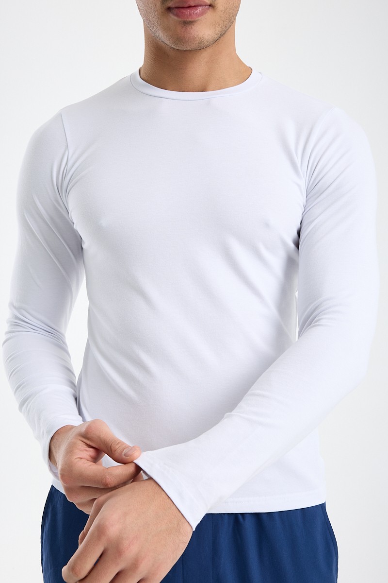 CAREX Doktor Üniforması Için Uzun Kollu Iç Body, Terletmeyen Medikal Içlik | Carex görsel 3