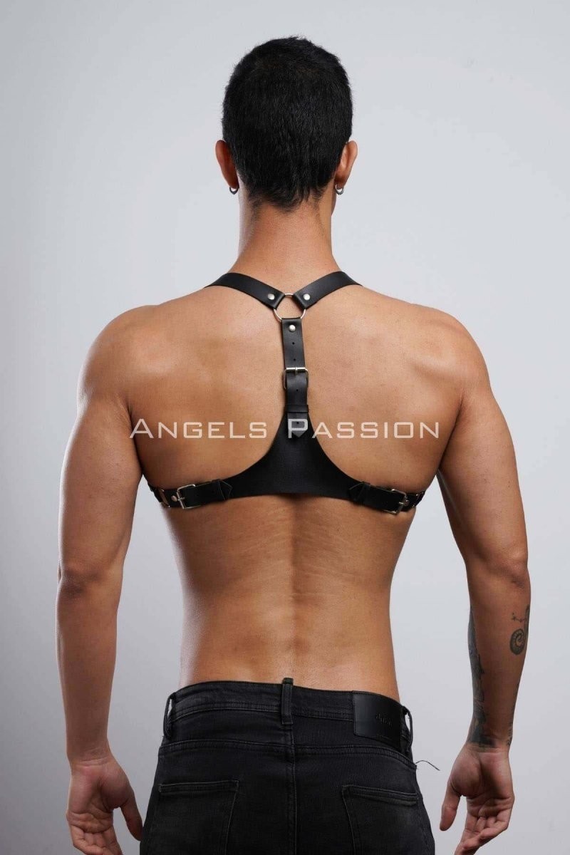 mery Deri Erkek Göğüs Harness, Erkek Göğüs Harness, Erkek Göğüs Kemer - BRFM144 Mery Woman görsel 5