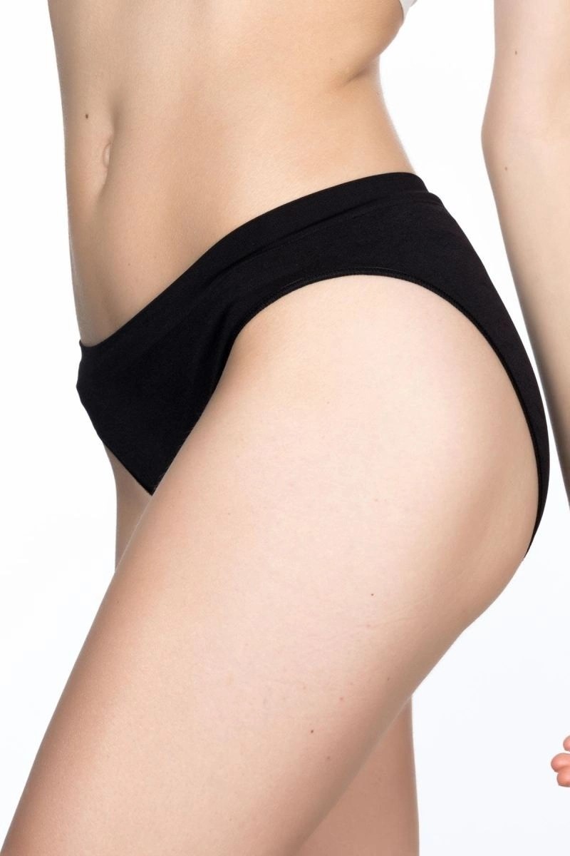 Liyuza Siyah 3001 Soft Slip Külot görsel 2