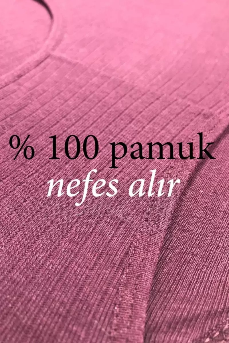 4 Adet Kadın Yüksek Bel Ribana Bato Külot S013 görsel 4