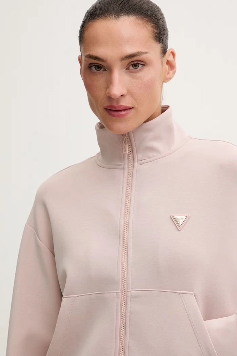 Guess Olympe Kadın Aktif Scuba Sweatshirt görsel 4