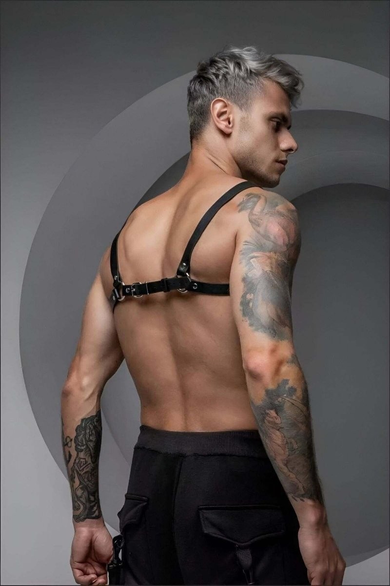 Aesco Erkek Göğüs Harness, Erkek Party Wear, Erkek Dance Wear - APFBRF213 görsel 3
