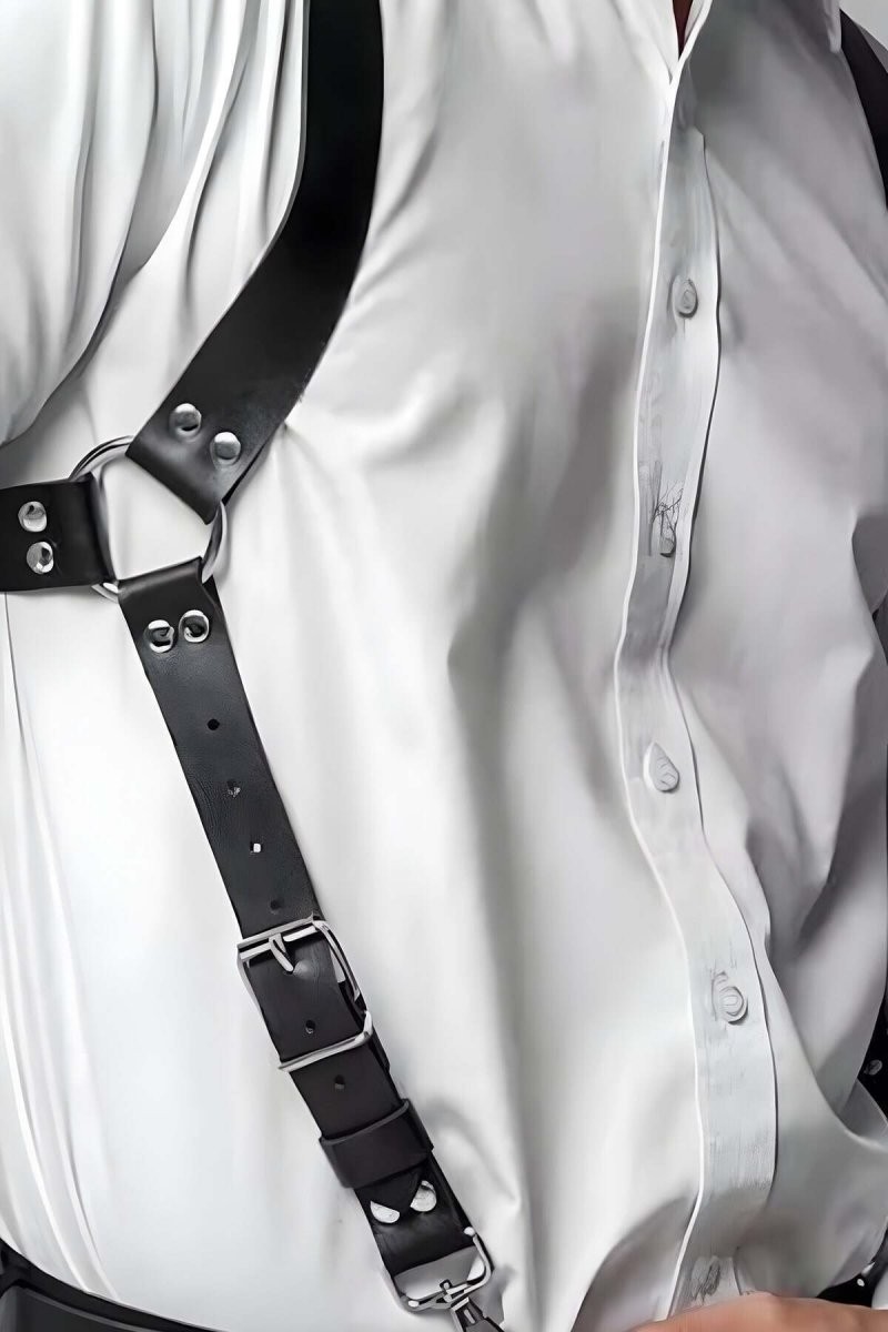 Aesco Erkek Harness Kemer, Erkek Gömlek Kemeri, Erkek T-Shirt Kemeri - BRFM208 görsel 2