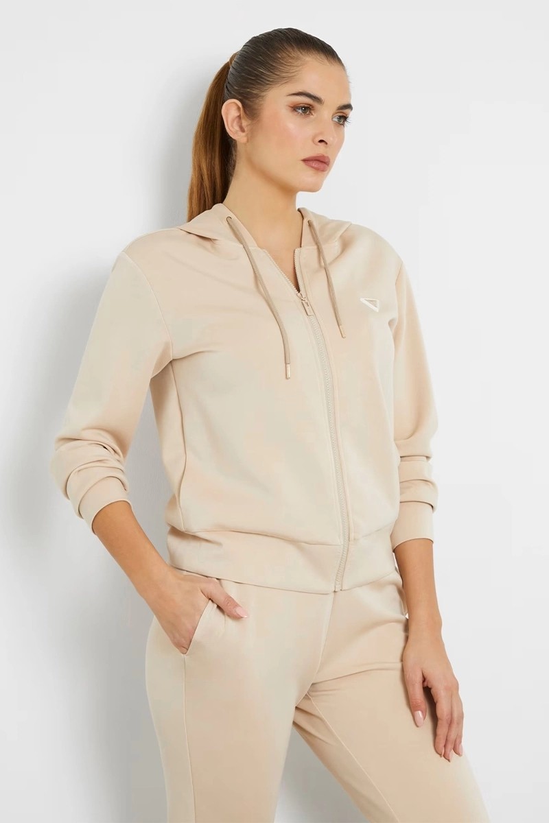 Guess Olympe Kadın Aktif Modal Karışımlı Scuba Sweatshirt görsel 2