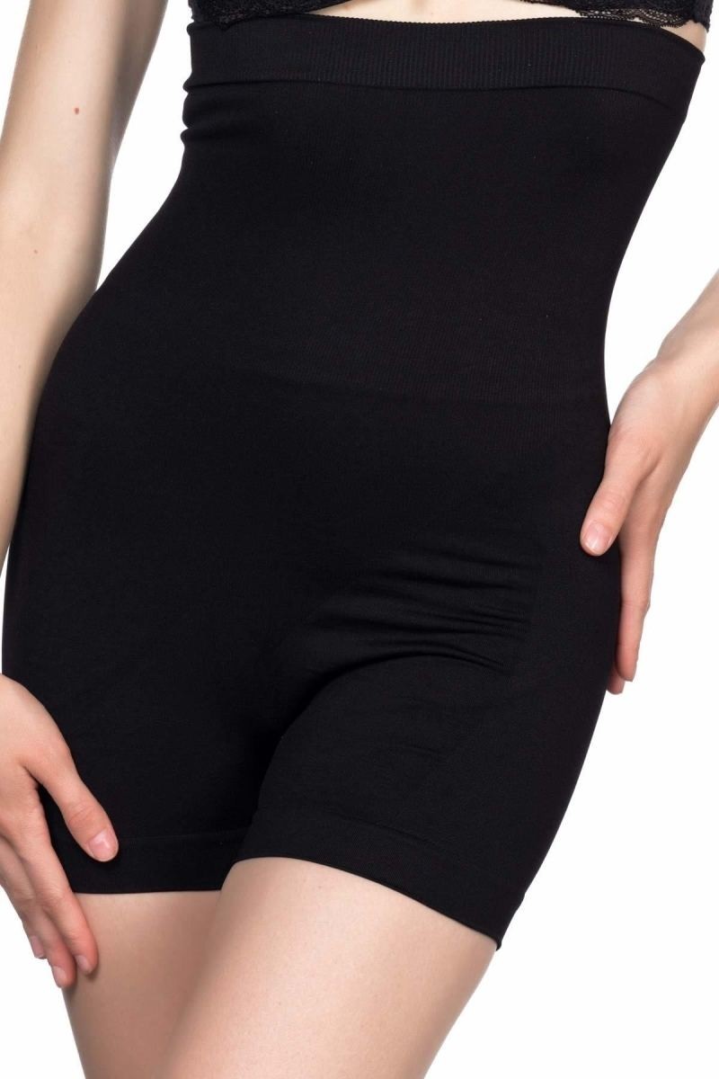 Hace Bazaar Siyah 2047 Yüksek Bel Boxer Korse -Hcb