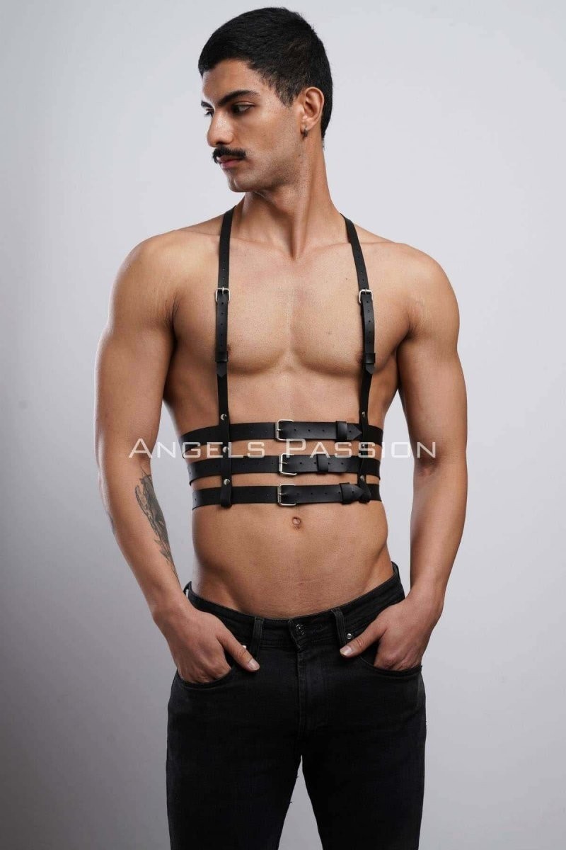 Beruflic Erkek Clubwear, Deri Party Giyim, Techno Clubwear - BRFM17 Under Moda