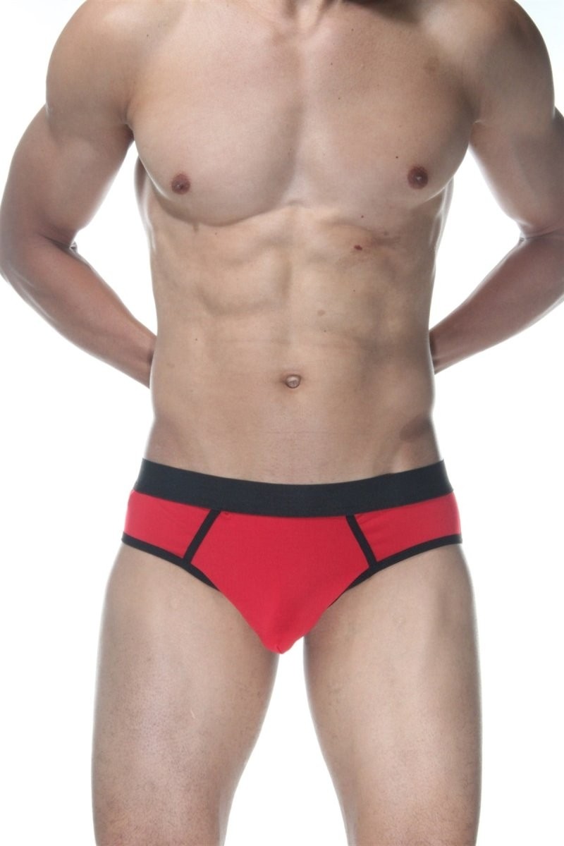 Beruflic Kırmızı Jockstrap Fantezi Iç Giyim Under Moda görsel 3