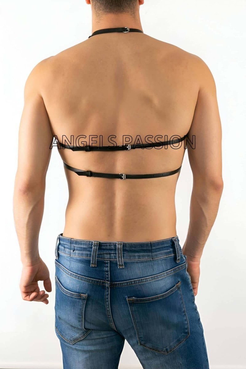 Beruflic Erkek Fantazi Giyim Şık Deri Harness - Brfm1 Under Moda görsel 2
