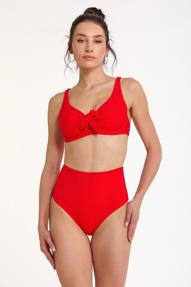 Melonika Argento 1475-3028 Kadın Fiyonklu Bikini Takımı