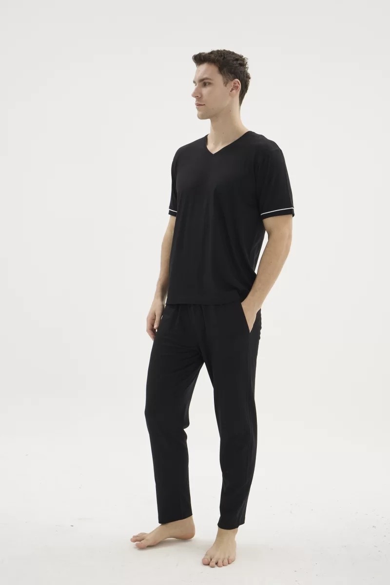 Melonika Kocabey KKT-26162 V Yaka Pijama Takımı
