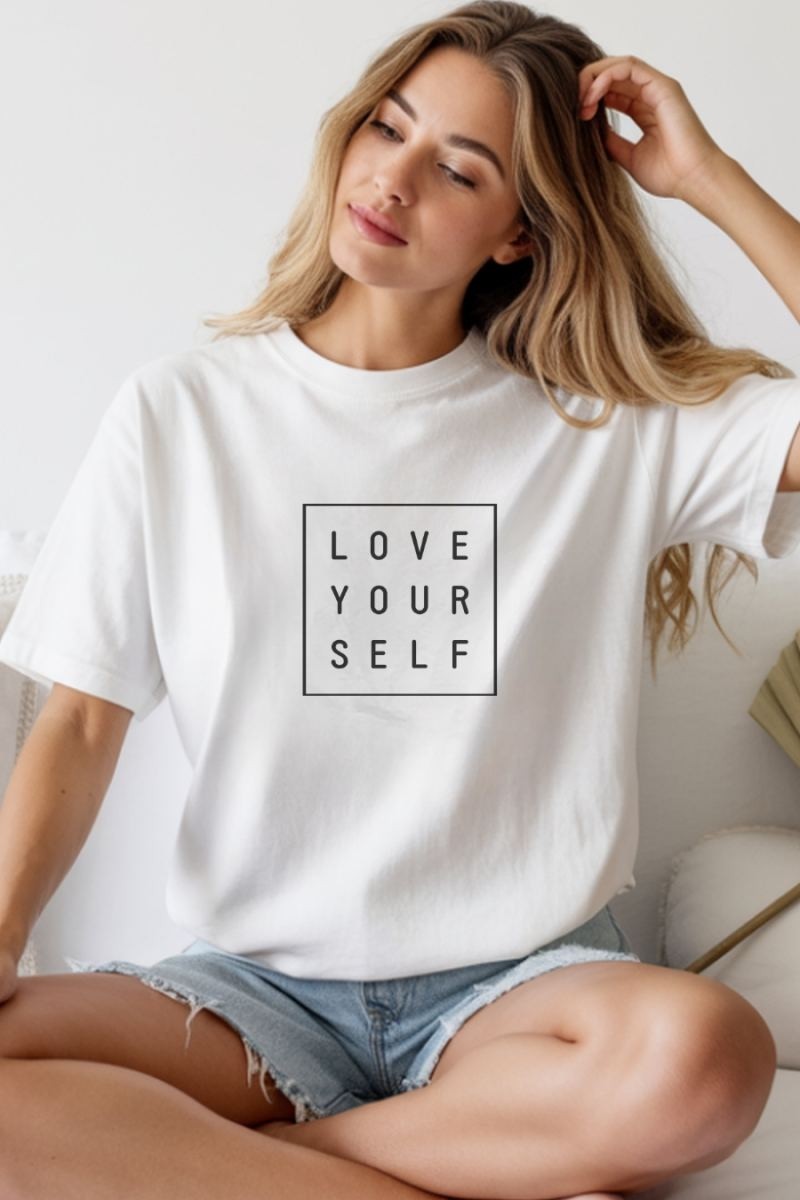 Fantastik Store Unisex Oversize 24/1 Penye Dtf Baskılı Tişört - DTF245 görsel 3