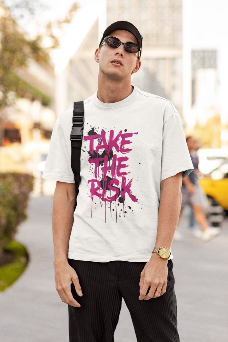 Fantastik Store Erkek Özel Baskılı Modern Fit %100 Pamuk Bisiklet Yaka T-Shirt