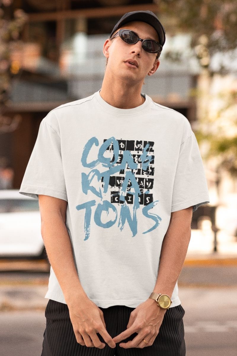 Fantastik Store Erkek Özel Baskılı Modern Fit %100 Pamuk Bisiklet Yaka T-Shirt görsel 3