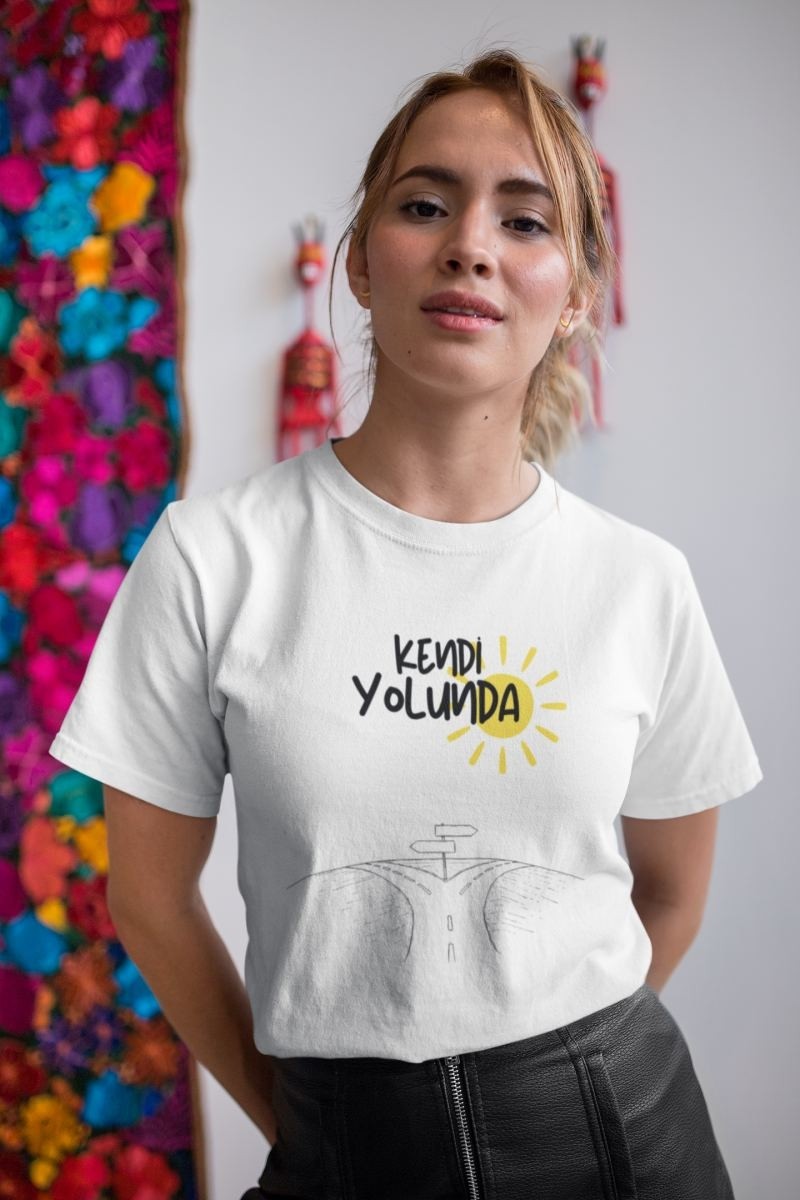 Fantastik Store Unisex Erkek/kadın Özel Baskılı Modern Fit %100 Pamuk Bisiklet Yaka T-Shirt