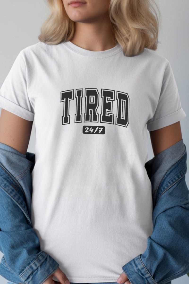 Fantastik Store Unisex Oversize 24/1 Penye Dtf Baskılı Tişört - DTF262