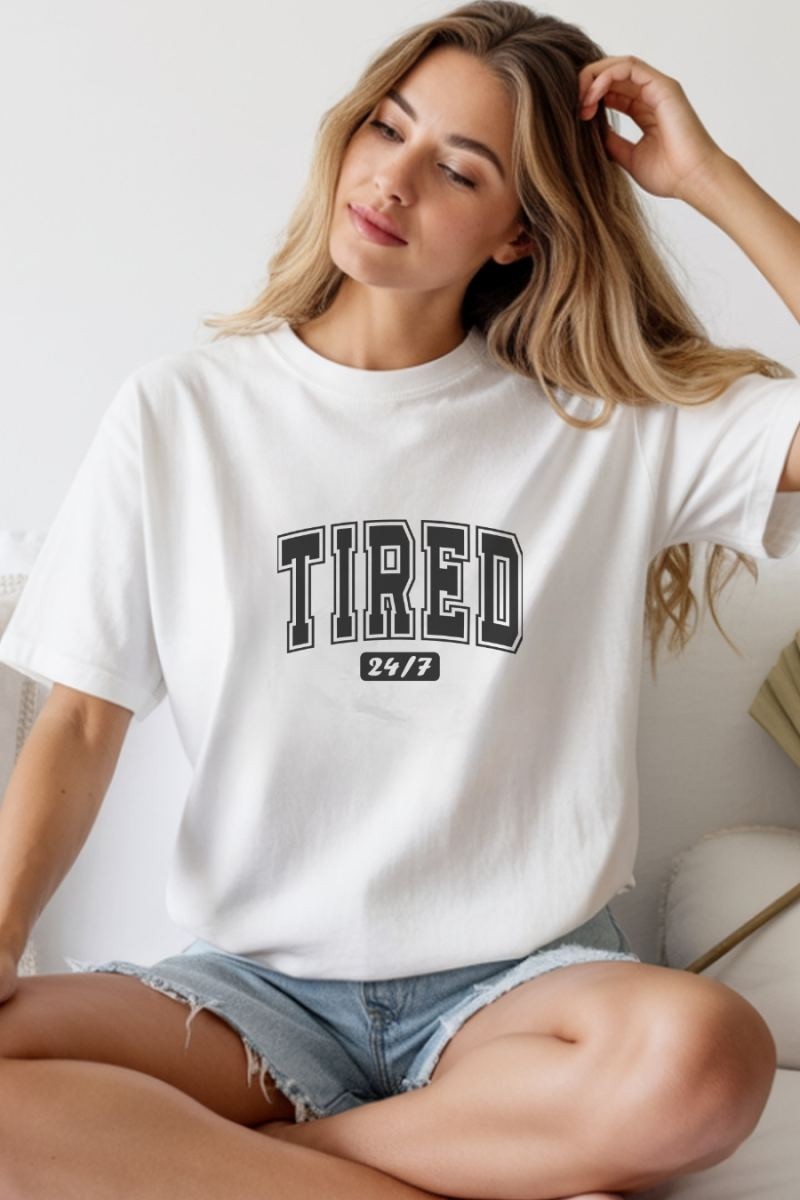 Fantastik Store Unisex Oversize 24/1 Penye Dtf Baskılı Tişört - DTF262 görsel 3
