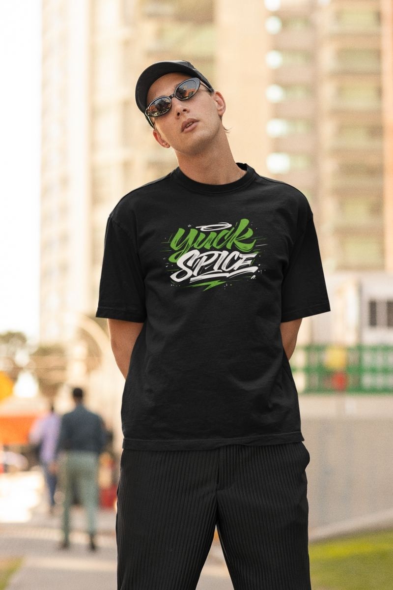 Fantastik Store Erkek Özel Baskılı Modern Fit %100 Pamuk Bisiklet Yaka T-Shirt görsel 2