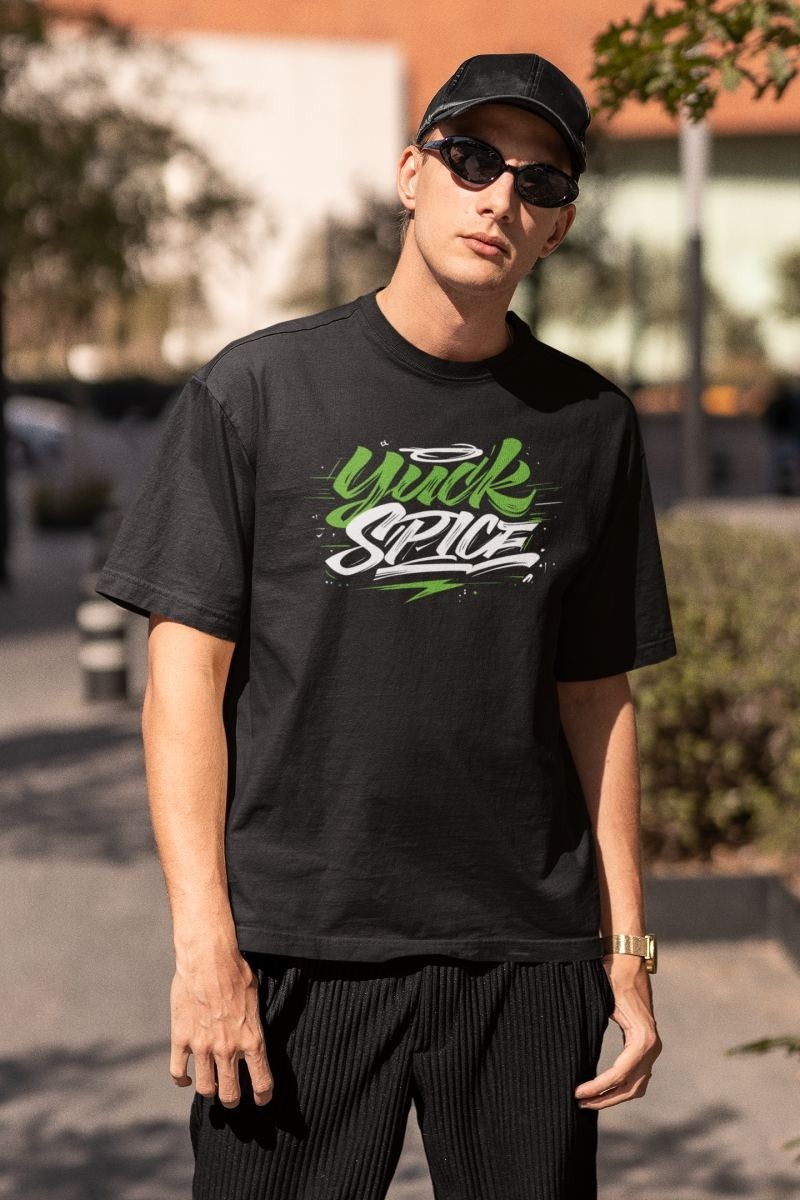 Fantastik Store Erkek Özel Baskılı Modern Fit %100 Pamuk Bisiklet Yaka T-Shirt görsel 3