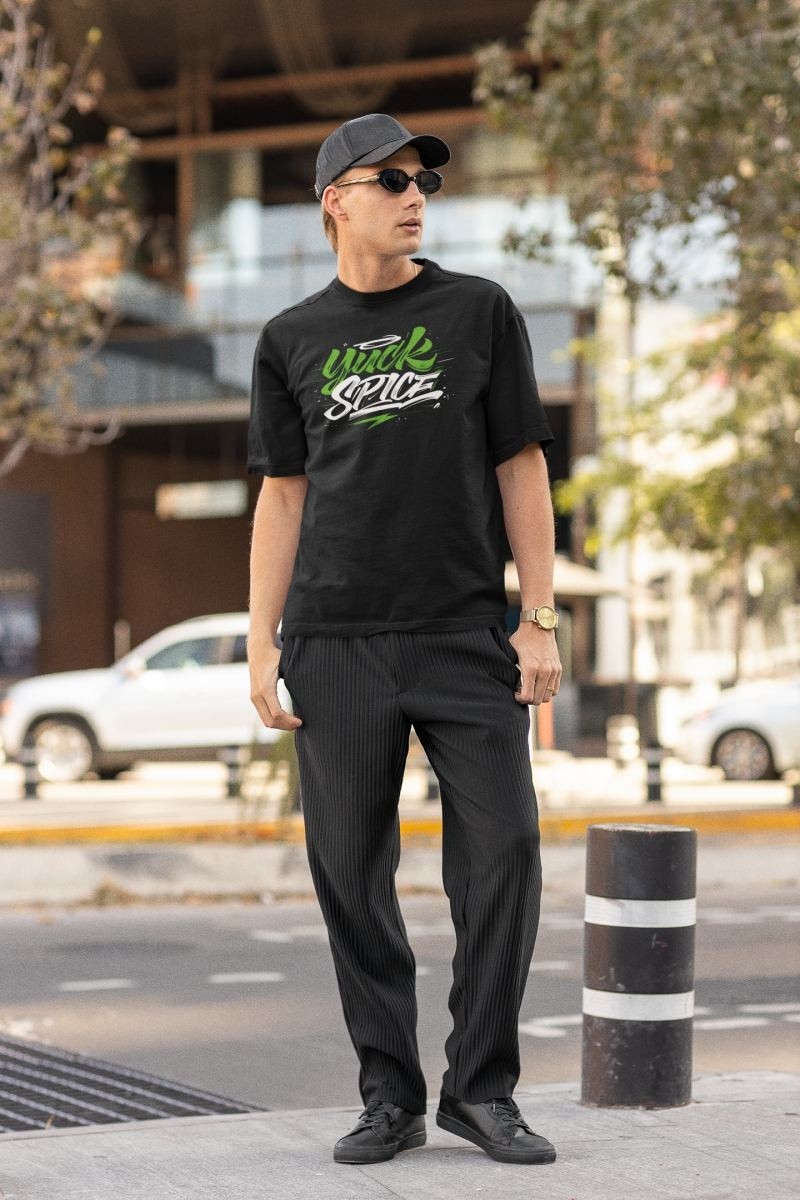 Fantastik Store Erkek Özel Baskılı Modern Fit %100 Pamuk Bisiklet Yaka T-Shirt görsel 4