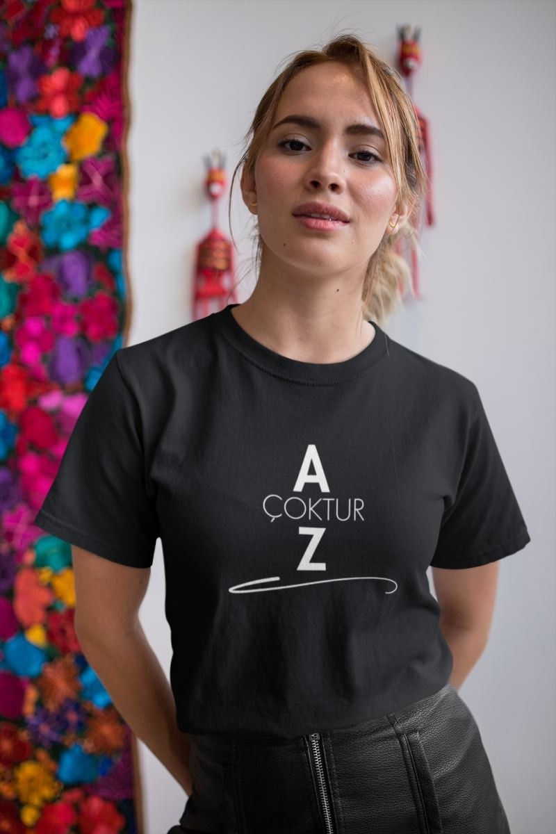 Fantastik Store Unisex Erkek/kadın Özel Baskılı Modern Fit %100 Pamuk Bisiklet Yaka T-Shirt görsel 2