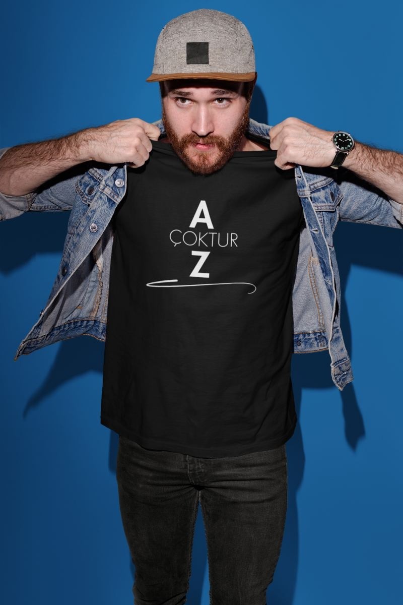 Fantastik Store Unisex Erkek/kadın Özel Baskılı Modern Fit %100 Pamuk Bisiklet Yaka T-Shirt görsel 5