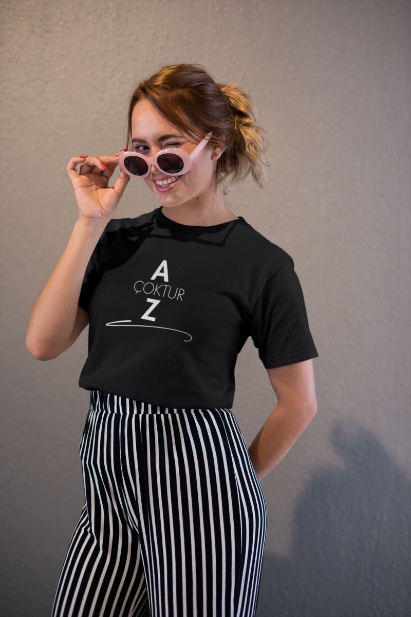 Fantastik Store Unisex Erkek/kadın Özel Baskılı Modern Fit %100 Pamuk Bisiklet Yaka T-Shirt görsel 6