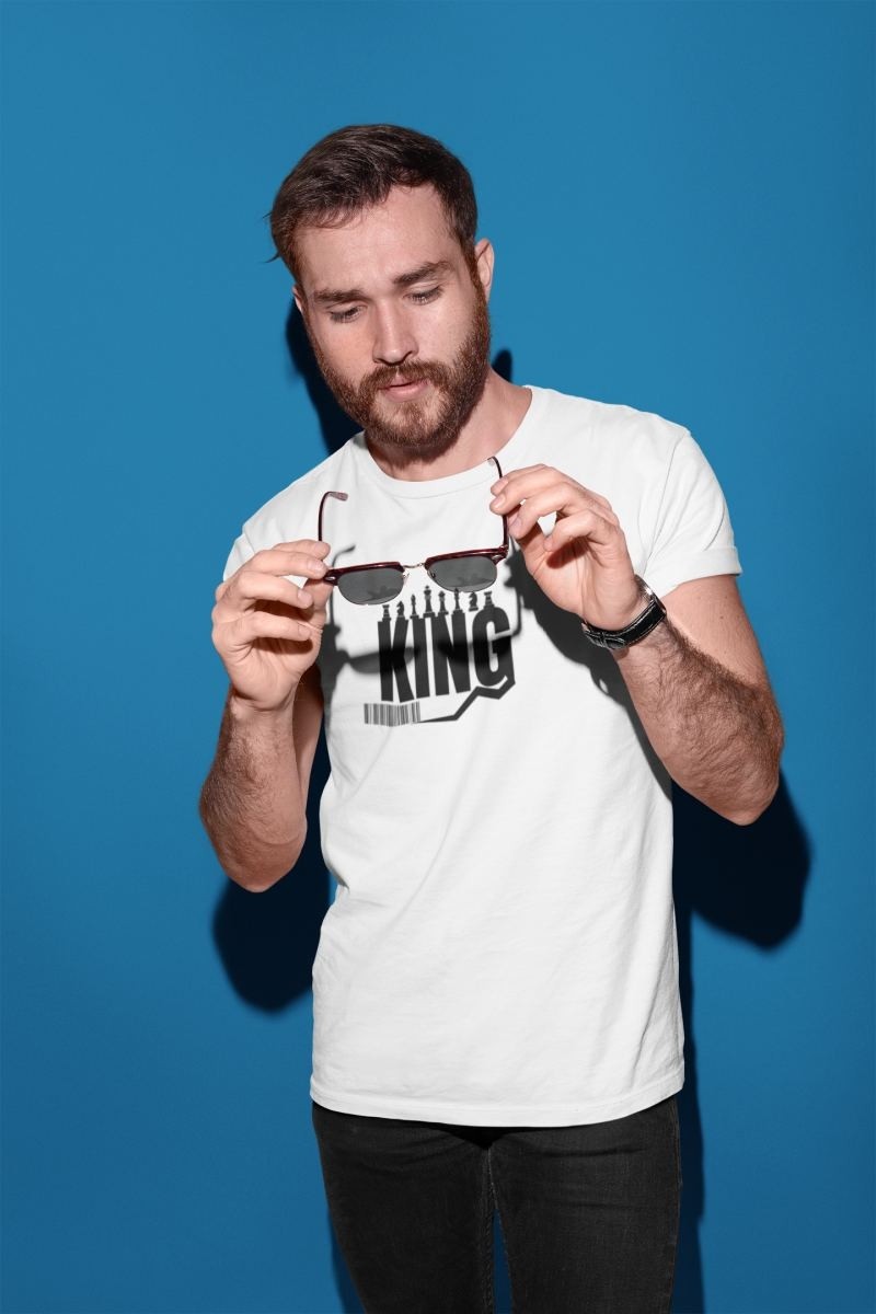 Fantastik Store Erkek Özel Baskılı Modern Fit %100 Pamuk Bisiklet Yaka T-Shirt görsel 2